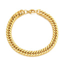 Pulseira Masculina Banhada a Ouro 18k