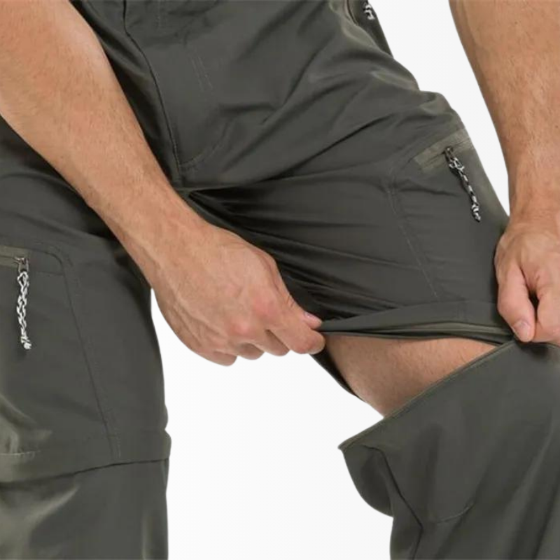 Calça Bermuda 2 em 1 Impermeável Uv50+