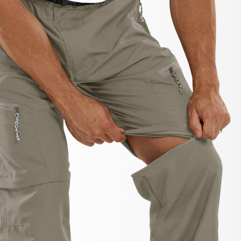 Calça Bermuda 2 em 1 Impermeável Uv50+