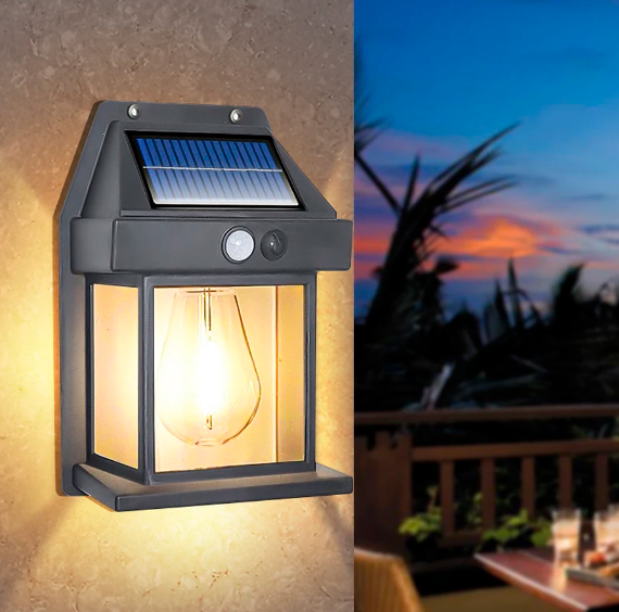Refletor Econômico Solar EcoLight - Carrega e Liga Sozinho