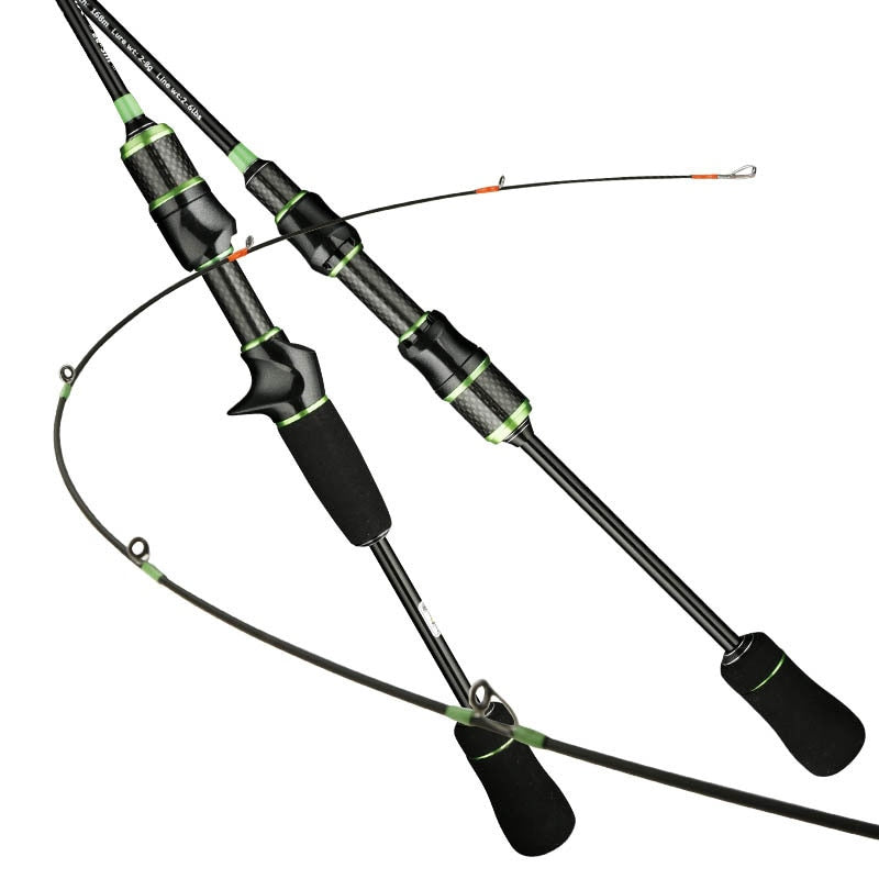 Vara Para Carretilha ou Molinete 80g Ultralight Carbono Especial para Pesca de Tucunares