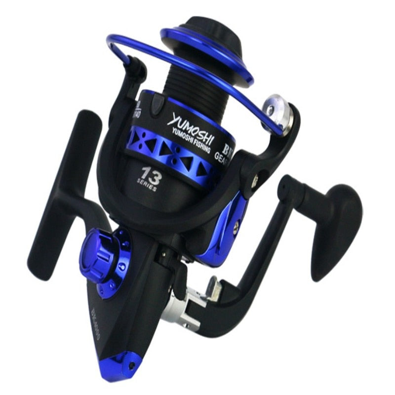 Molinete LIDAFISH BK 12 Rolamentos Series 1000-7000 Recolhimento 5.5:1