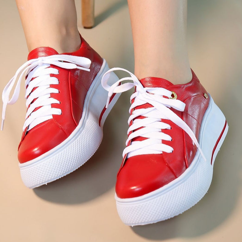 Tênis Easy Comfort Golden em Couro Legítimo