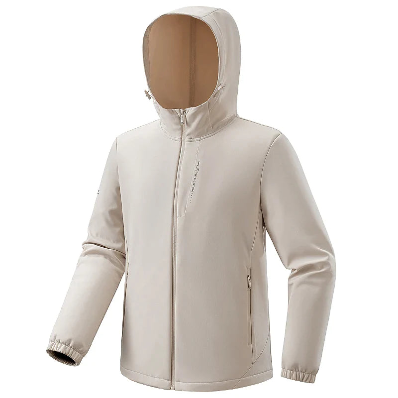 Jaqueta Impermeável Masculina Mount Carmel™ - Corta vento, Fleece e ultra confortável