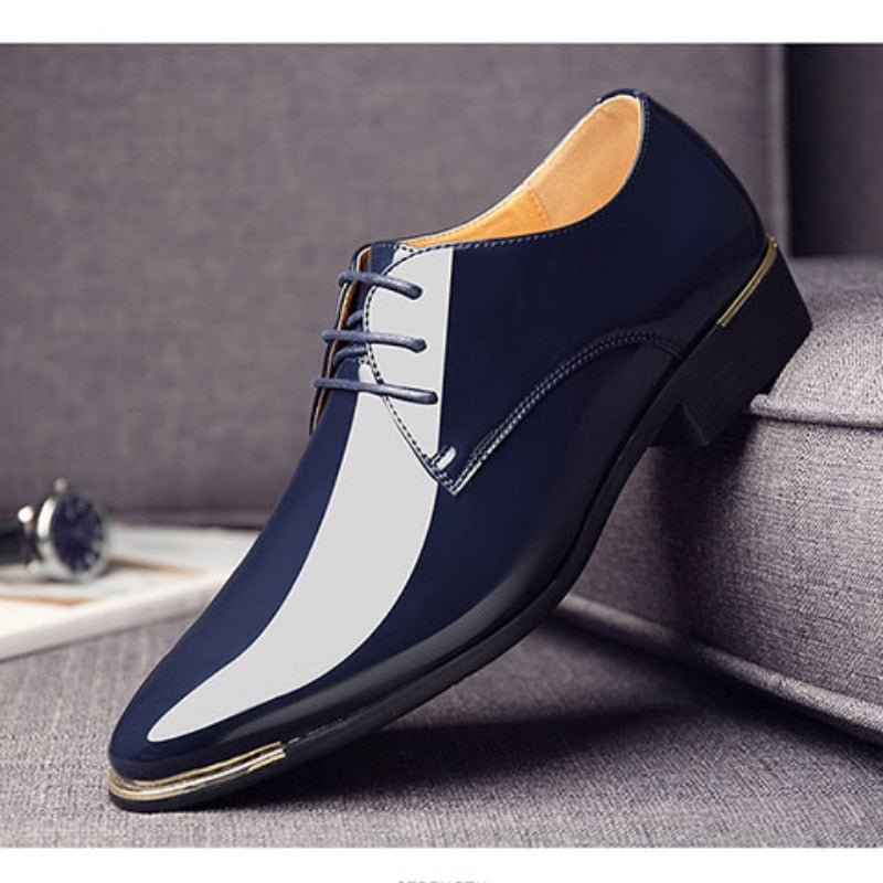 Sapato Em Couro Legítimo Social Italiano - Maestria Deluxe