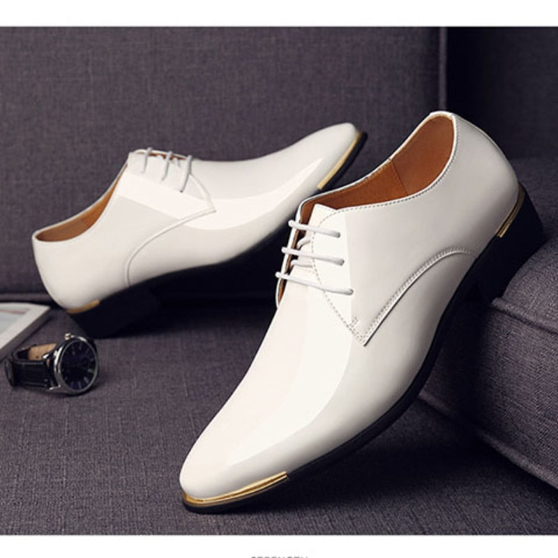 Sapato Em Couro Legítimo Social Italiano - Maestria Deluxe