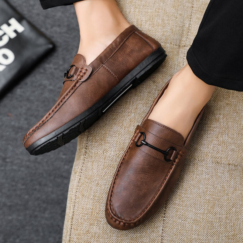 Mocassim em Couro Pavia