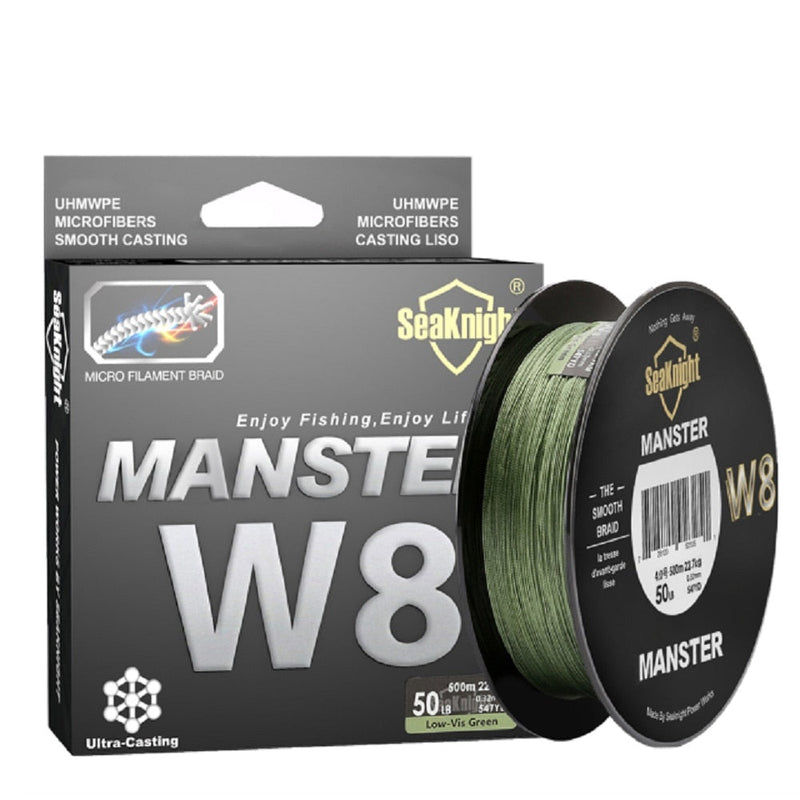 Linha de Pesca SeaKnight Brand W8 Multifilamento X8 Fios Trançados 150/300/500m  15-100LB