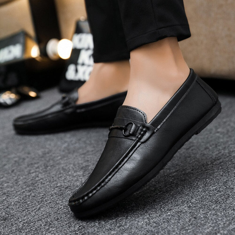 Mocassim em Couro Pavia