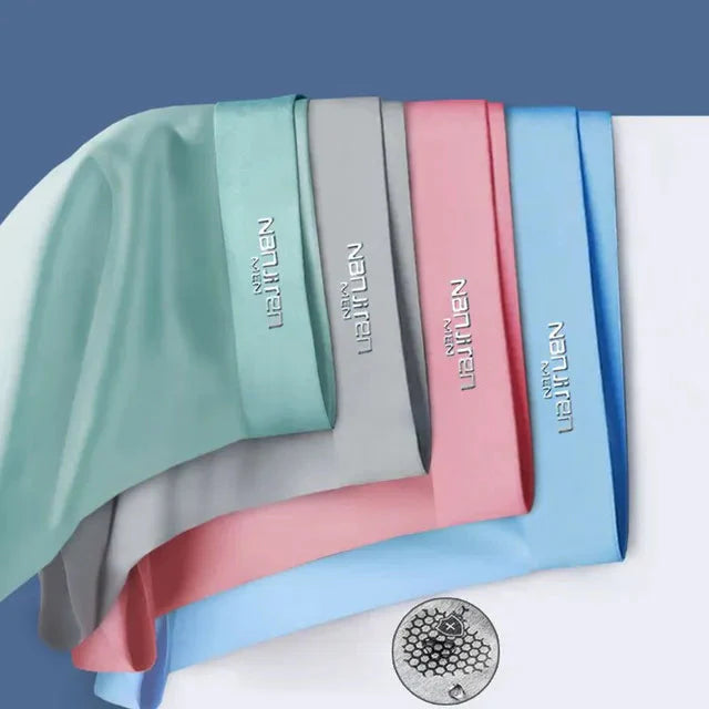 Cueca Boxer de Seda Gelada - [COMPRE 5, LEVE 10]