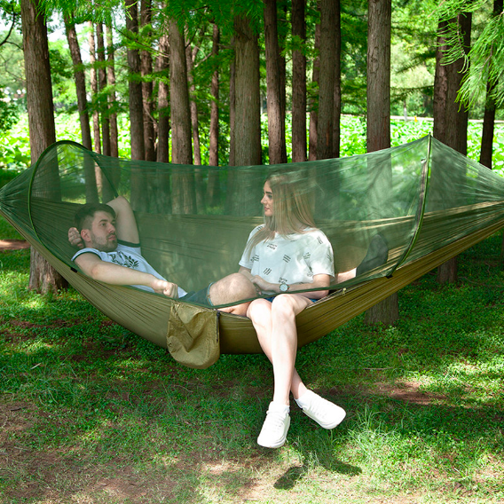 Rede Para Acampamento Portátil MaxComfort [COM MOSQUITEIRO]