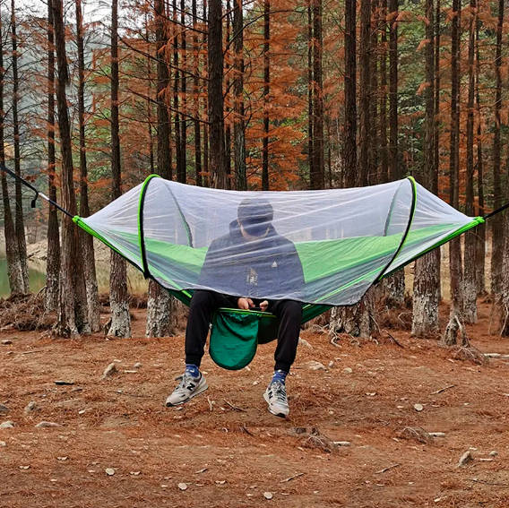 Rede Para Acampamento Portátil MaxComfort [COM MOSQUITEIRO]