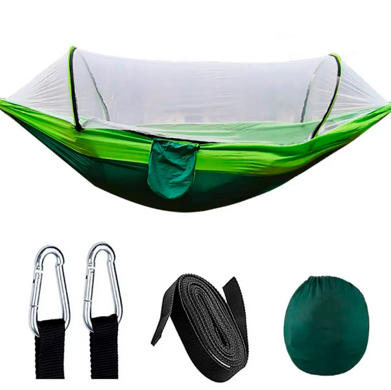 Rede Para Acampamento Portátil MaxComfort [COM MOSQUITEIRO]