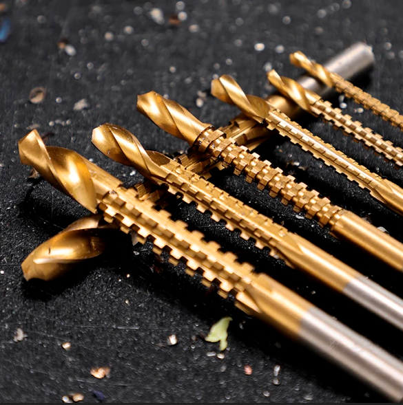 Kit de Brocas MaxDrill 2 EM 1 [CONSTRUÇÃO EM TITÂNIO]