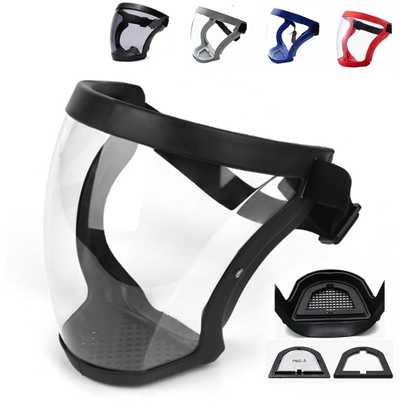 Máscara Protetora Facial de Acrílico Reforçado - PROTECTMASK | Compre 1, Leve 2