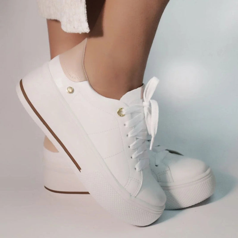 Tênis Easy Comfort Golden em Couro Legítimo
